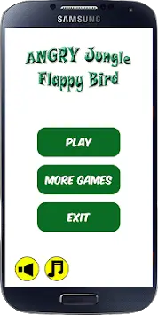 Angry Jungle Flappy Bird Screen Shot 0