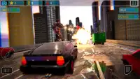 Superhero Car Shooting Gioco offline gratuito Screen Shot 3