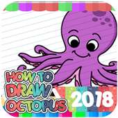 How To Draw Octopus