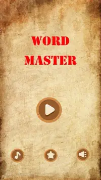 Word Master - Word puzzle game Screen Shot 1
