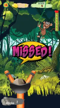 Monkey Master Slingshot: The monkey Game Screen Shot 2