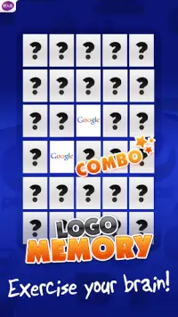 Logo Memo Games Screen Shot 0