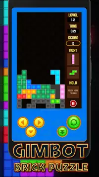 Gimbot - Classic Brick Puzzle Games Screen Shot 2