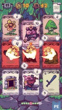 Card Hog - Dungeon Crawler Game Screen Shot 1