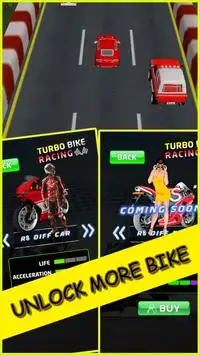 ataque bicicleta de corrida 3D Screen Shot 2