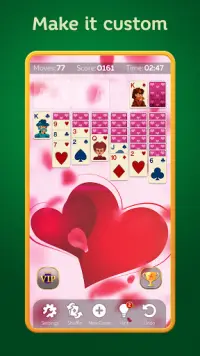 Solitaire Play - Card Klondike Screen Shot 2
