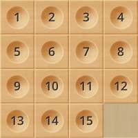 Sliding Puzzle: Wooden Classics