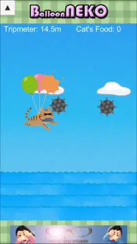 गुब्बारा NEKO बाधा से बचें, इकट्ठा कर सकते हैं Screen Shot 3