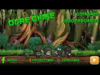 Ogre Chase: Fast paced, addictive platformer Screen Shot 0