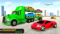 شاحنة نقل السيارات لعبة Screen Shot 0