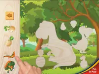 Dinosaurs puzzles for kids Screen Shot 6