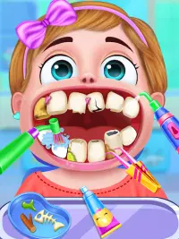 Dentist Games - Kids Superhero Screen Shot 7