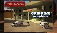 Ambulance Driver Rescue 3D Sim Screen Shot 11