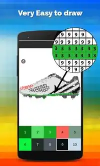 Football Sandbox color by numbers: Soccer logo Screen Shot 5