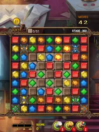 Jewels Magic Quest : Match 3 Puzzle Screen Shot 13