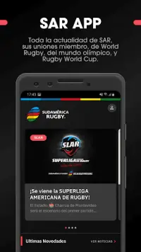 SAR - Sudamérica Rugby Screen Shot 2