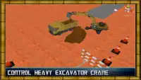 Simulador de arena Excavadora Screen Shot 1