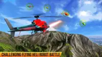 US Car Robot Bus Transform : Helicopter Robot Game Screen Shot 2