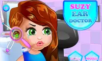 Baby Suzy Ear Doctor Screen Shot 0