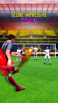 Penalty Kick Star Soccer Games Screen Shot 4