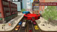 Gyroscopic Elevated Bus Driving Simulator Screen Shot 0