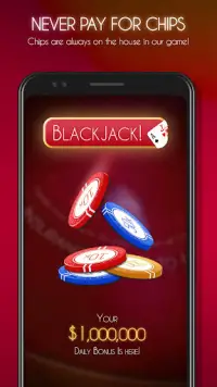 Blackjack! ♠️ Free Black Jack  Screen Shot 1