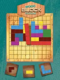 Wood Block Puzzle simple Screen Shot 0