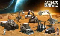 Ruang Kota Simulator Konstruksi Planet Mars 3D Screen Shot 3