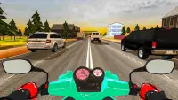 Piloto de tráfego de estrada - 3D Bike Racing Screen Shot 0