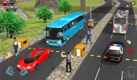 لعبة سائق الحافلة السياحية - ألعاب حافلة مدرب Screen Shot 8