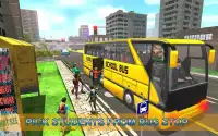 Modern City School Coach Bus Driving Simulator 17 Screen Shot 4