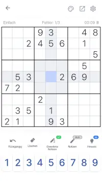 Sudoku Klassische Puzzlespiele Screen Shot 3