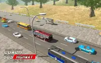 Coach Bus Highway Hill Climb Screen Shot 0