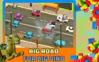 Jurassic Lego Crossing Road Screen Shot 4