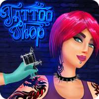 virtuelle Künstler Tätowierer Design Tattoo-Spiele