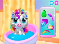 unicorn virtual pet game Screen Shot 2