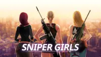 Sniper Girls - 3D Gun Shooting FPS Game Screen Shot 0