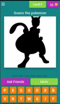 Guess The Pokemon Shadow Quiz Screen Shot 3