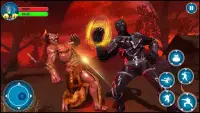 superhero Vs pertempuran monster panther Screen Shot 4