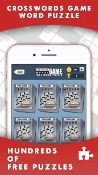 Juegos de Crucigramas - Word Puzzle Gratis Screen Shot 1
