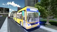 都市公共バス輸送機 - 輸送シミュレーター Screen Shot 4