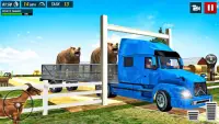 오프로드 트럭 동물 운송 게임 - Offroad Truck Animal Transport Screen Shot 3