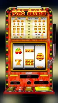 Pyro Sevens Free Slot Machine Screen Shot 0