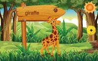 Puzzles for kids Zoo Animals Screen Shot 2