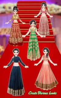 royal wedding fashion salon: indian style bride Screen Shot 4