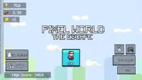 Pixel World: The Escape (2D Runner) Screen Shot 0