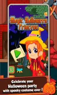Magic Halloween Princess Screen Shot 0