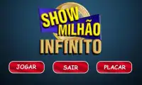 Jogo Infinito - Show do Milhão Screen Shot 0
