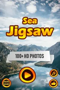 Sea Jigsaw Puzzle Game for Kids Screen Shot 0
