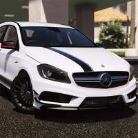 Fast Mercedes A Class Speed Driver